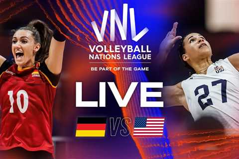 LIVE  GER  vs. USA  | Women’s VNL 2023