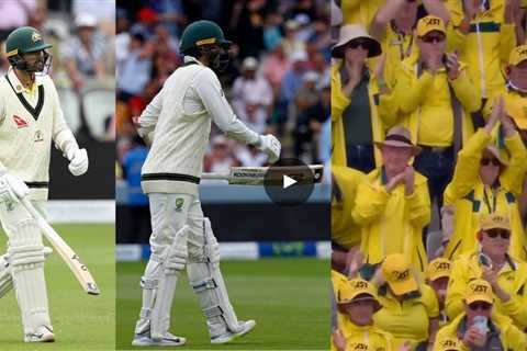 WATCH: Nathan Lyon gets standing ovation as he hobbles on to bat against England in 2nd Ashes Test