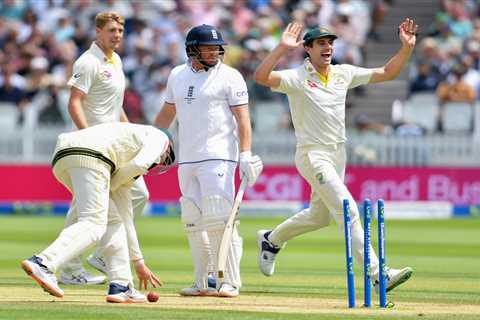 Lord’s members scrap with ‘cheating’ Aussies after dodgy Bairstow run-out as Piers Morgan slams..