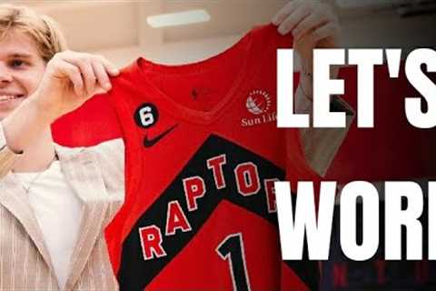 RAPTORS FAMILY: GRADEY DICK SIGNS HIS ROOKIE DEAL, LET'S WORK