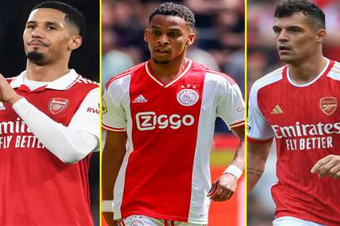 Arsenal given Jurrien Timber transfer boost, Granit Xhaka departure nears and pair to sign new..