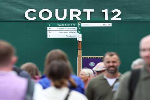 I work at Wimbledon and there’s a room few people know about… but it has strict rules after..