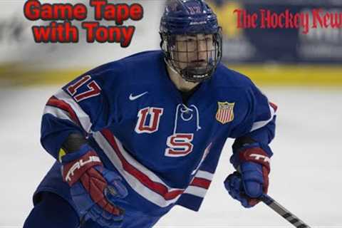 Game Tape with Tony: D Aram Minnetian of the U.S. NTDP (2023 NHL Draft)