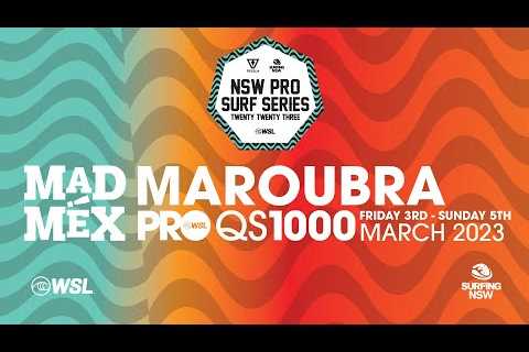 WATCH LIVE Day 2 of the Mad Mex Maroubra Pro