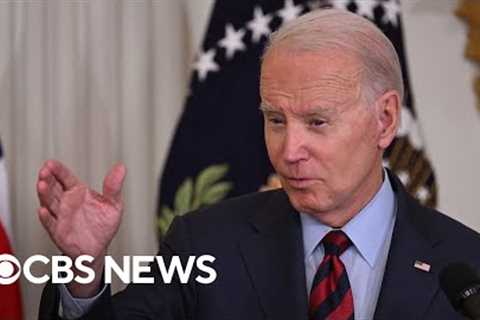 Watch Live: Biden discusses new initiatives to reduce health care costs | CBS News