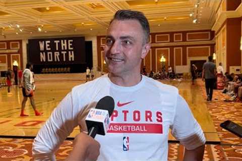 Raptors coach Darko Rajakovic on Gradey Dick, Markquis Nowell