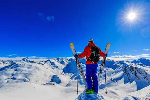 Skiing in the French Pyrenees