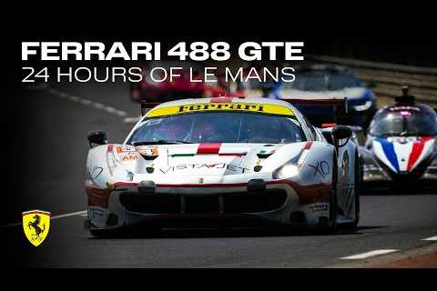 Ferrari 488 GTE | 24 Hours of Le Mans: Fifth Place for Ferrari in FIA WEC LMGTE Am