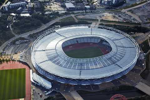 Premier League stadium looks unrecognisable as it is transformed into athletics arena during summer