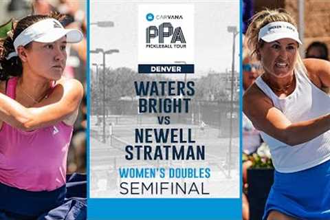 Waters/Bright vs Newell/Stratman in the Semis at Denver Open