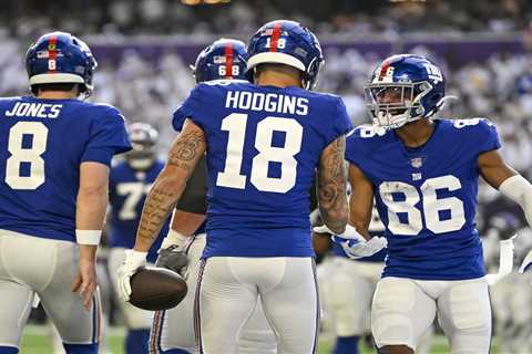 Giants’ WRs can determine more than just passing game success