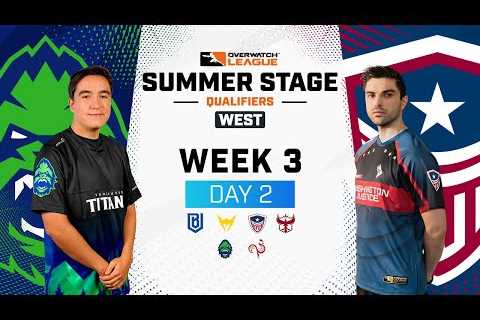 Overwatch League 2023 Season | Summer Qualifiers West | Week 3 Day 2