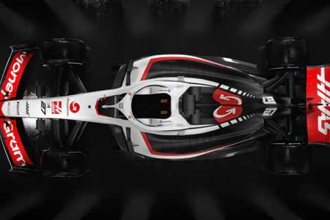 In photos: Every angle of the new Haas VF-23 F1 car