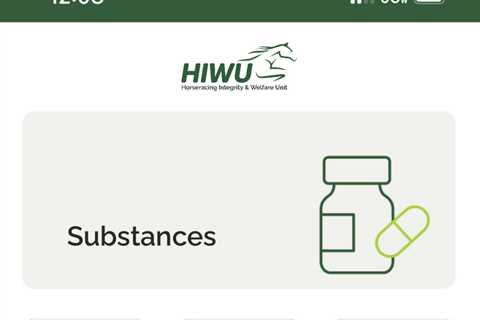 HIWU Launches Mobile App Featuring Substance Lookup Tool, Educational Resources – Horse Racing News