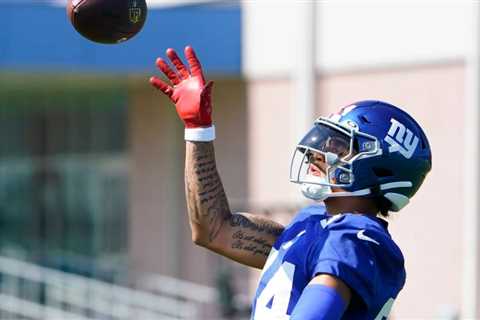 New York Giants’ Jalin Hyatt among biggest standouts of camp so far