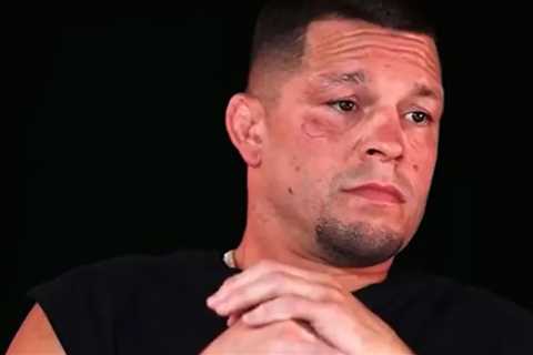 Nate Diaz Bolts From Face Off With Jake Paul Amid Criticizm For Lack Of Promotion Ahead Of Boxing..