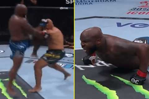 Derrick Lewis opponent ‘can’t eat properly’ after flying knee from KO artist at UFC 291 damaged..