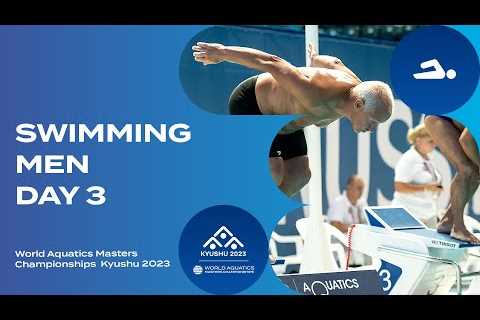 Swimming | Men | Day 3 | World Aquatics Masters Championships Kyushu 2023