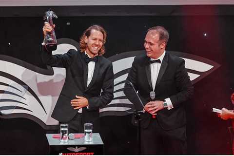 Sebastian Vettel wins Gregor Grant Lifetime Achievement Award