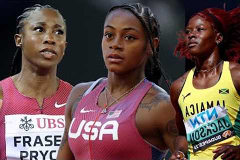 Sha’ccari Richardson WINS Shellyann Fraser & Shericka Jackson In 100m HEATS At BUDAPEST WC 2023