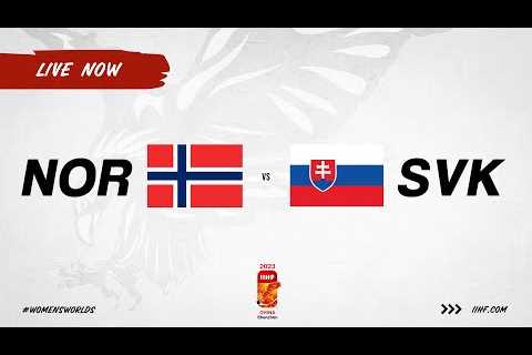 Norway vs Slovakia - 2023 IIHF WWIA Shenzen, CHINA