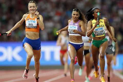 Relay great bronze medals for Britain in 4x400m