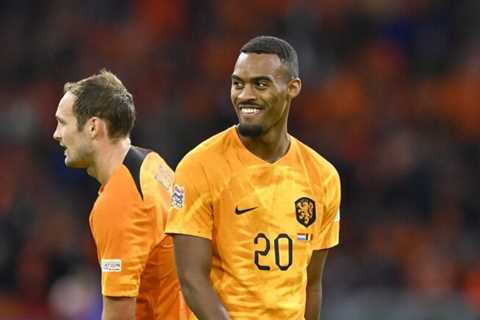 Andy Robertson welcomes Ryan Gravenberch to Liverpool with Dutch joke