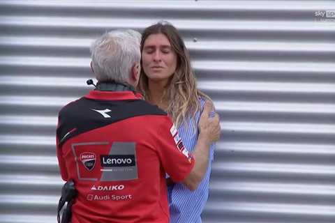 MotoGP Champ's Girlfriend Breaks Down in Tears as Boyfriend Suffers Horror Crash