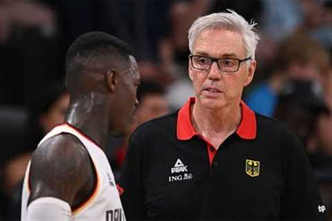 Germany head coach tries to grab Raptors'' Dennis Schroder in heated altercation at FIBA World Cup