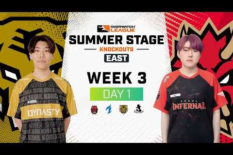 Overwatch League 2023 Season | Summer Knockouts East | Week 3 Day 1