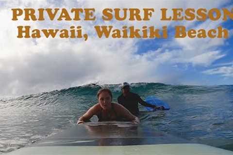 PRIVATE SURF LESSONS IN WAIKIKI & SURF PACKAGES ARE A GREAT INTRODUCTION HOW TO SURF