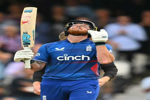 Ben Stokes breaks record for highest individual England ODI score EVER with swashbuckling 182 vs..