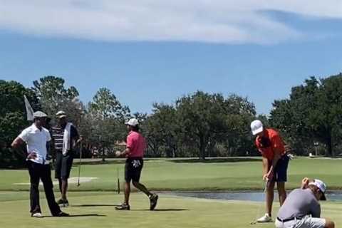 Tiger Woods Spotted Caddying for Son Charlie and Fans Are Loving It!