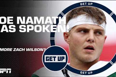 🚨 OH NO! 🚨 Joe Namath has SEEN ENOUGH of Zach Wilson with the Jets! | Get Up