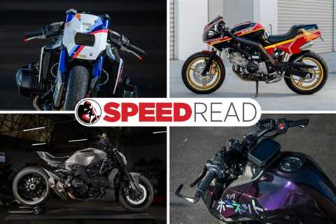 Speed Read: A Suzuki SV650 retro racer and more