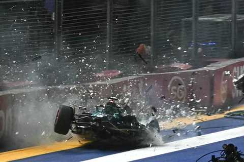 Lance Stroll walks away from 150mph Formula 1 crash as ‘world breathes sigh of relief’