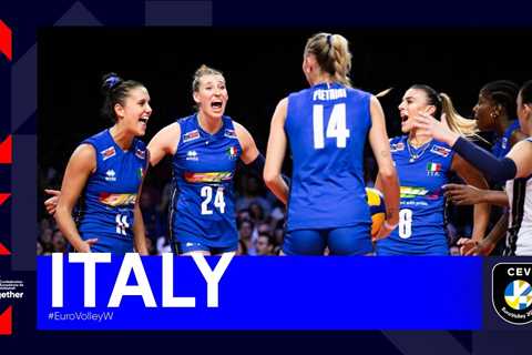 Italy’s Best Moments I CEV EuroVolley 2023 Women