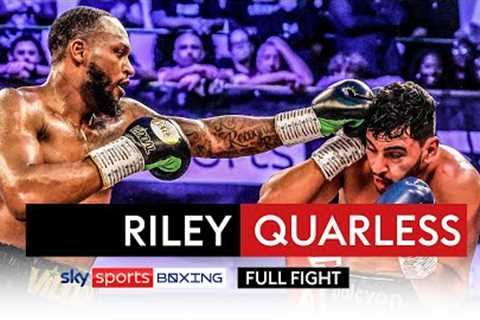 FULL FIGHT! Viddal Riley vs Nathan Quarless ⚔️