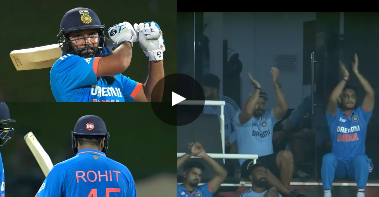 WATCH: India dressing room applauds Rohit Sharma’s stunning knock against Nepal in Asia Cup 2023