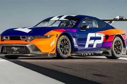 Ford Mustang GT3 Debuts Ahead Of Competing At Le Mans In 2024