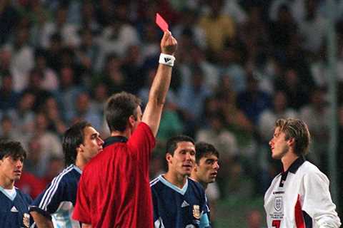 I still beat myself up about World Cup red card