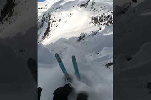 Would you drop?! 🤯 Logan Pehota going mental somewhere deep in the BC backcountry