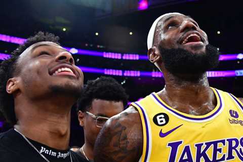 LeBron James Dedicates 2023-24 NBA Season to Son Bronny James