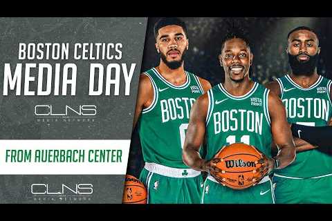 Celtics Media Day 2022-23 | Interviews From Auerbach Center