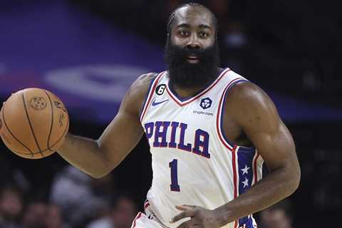 James Harden Arrives at Camp, Practices With Sixers