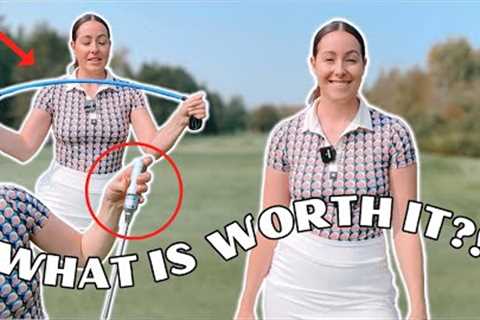 GOLF TRAINING AIDS... WHAT IS WORTH YOUR TIME & MONEY?! | Savannah Meyer-Clement | GOLFW.SMC