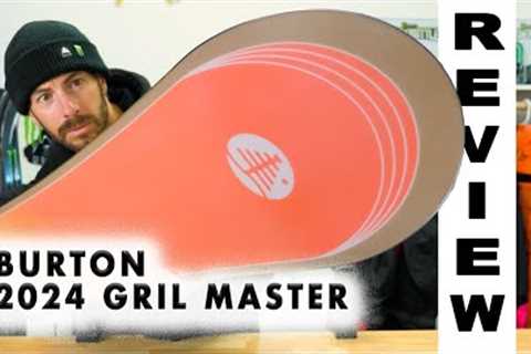 Best NEW snowboard in the Family Tree line up? In Depth review of 2024 Burton Gril Master