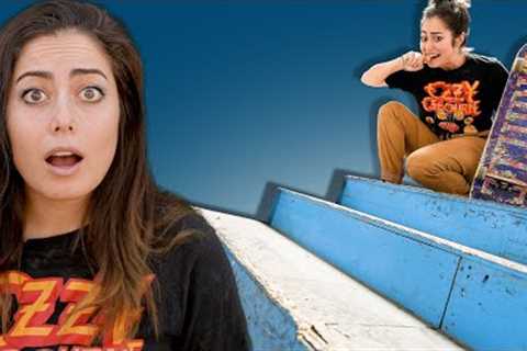 CAN JENISE OLLIE HER FIRST 3 STAIR?!