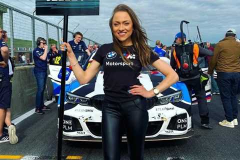 Glamorous Grid Girl Rushed to Hospital After Freak Accident Celebrating Race Win