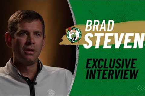 EXCLUSIVE INTERVIEW: Brad Stevens on trading for Jrue Holiday, relationship between Pierce &..